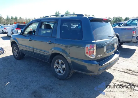 2006 Honda Pilot Ex from USA, damaged, VIN 2HKYF18446H522723